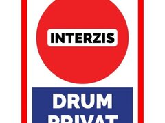 placuta interzis drum privat